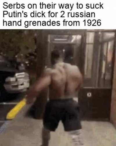 S*rvs are suckers when it comes to losing wars and seeing Russian men😎👍