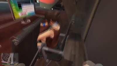 [GTA V] Sent her into another realm