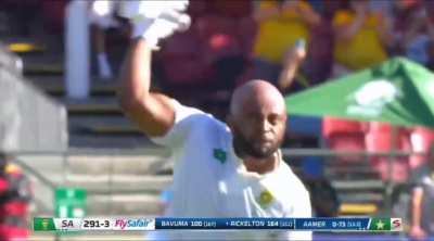 BBC, Bavuma Brings up his Century 