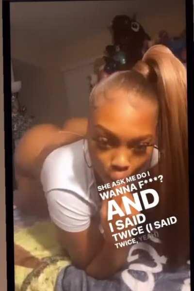 Be having me in a choke hold