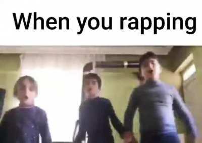 when you rapping