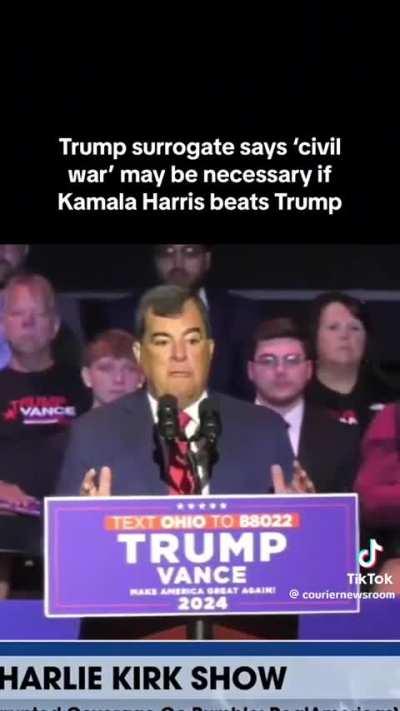 Another Civil War mongerer