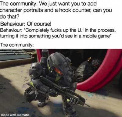 An accurate state of affairs.