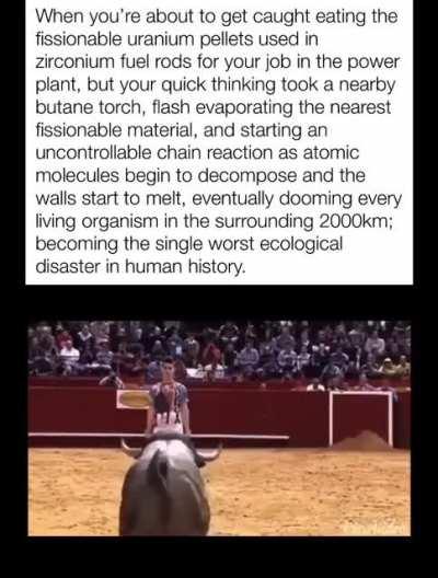 We do a little spontaneous trolling