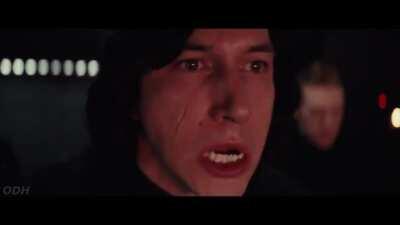 Kylo Ren watches Dragon Ball Super