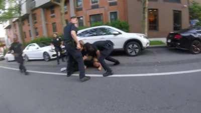 NYPD Aggressively Arrest Cyclist On BLM Group Ride, June 6th