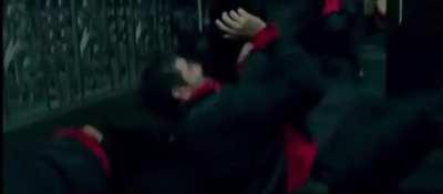 Strelok fighting his way through CNPP at the end of SoC