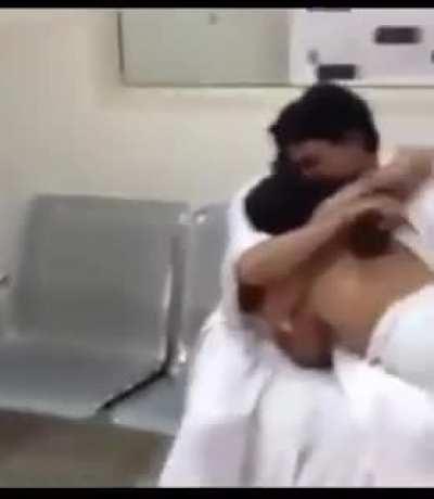 Dad reunited with son who went missing during pilgrimage