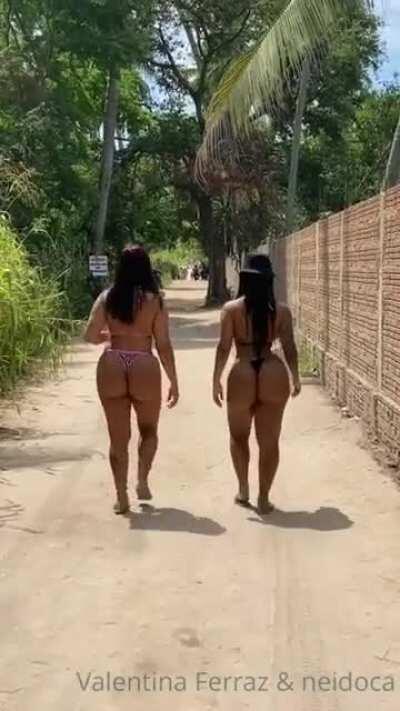 Valentina Ferraz e Neidoca