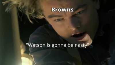 Big game tomorrow. Go Browns.