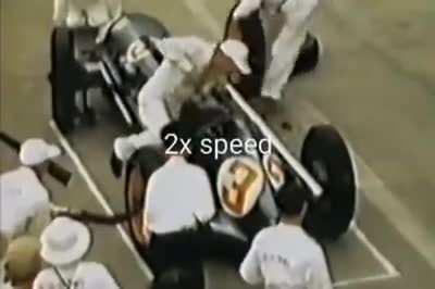 Pit Stops 1950 vs 2021