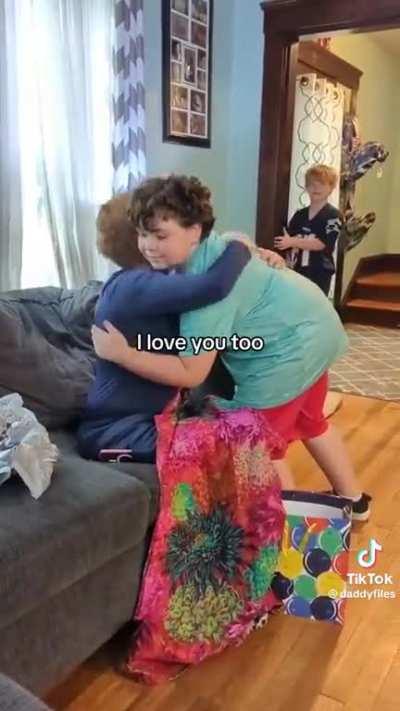 Every time I see videos of this little kid named Sam who designs and makes clothes my heart literally grows 3 sizes