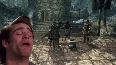 Ace Ventura in Skyrim