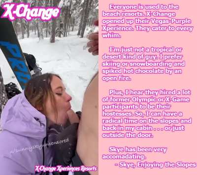 Skye, Enjoying the Slopes