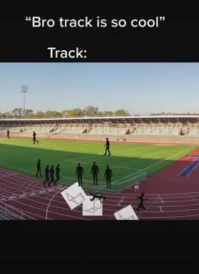 chat is this what track is like?