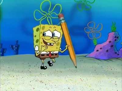 as an apology for posting cringe yesterday, here's a SpongeBob episode