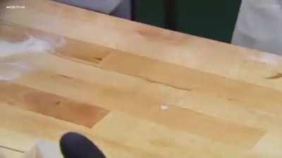 She just fukin yeets the thing