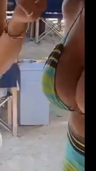 From her friend's story from last summer (enhanced to 1440p 60 fps) 