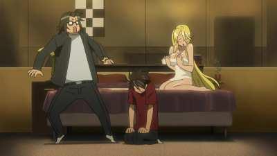 The Boob-tastic Shizuka enters Sexy Mode! [Highschool of the Dead] (Episode 6)