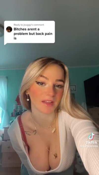 KaitlynKrems, big boobs but no pain