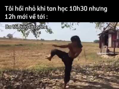 My son sent me this and say Con xin loi