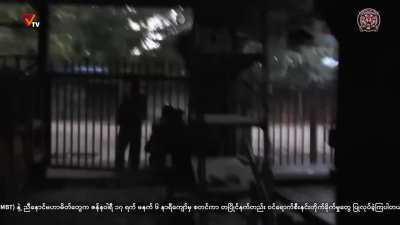(Myanmar/Burma) Myingyan Black Tigers conducting guerrilla warfare against the military junta [2023-2025; music from sources]