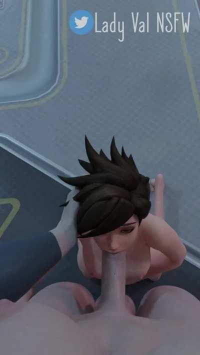Tracer blowing Futa Zarya (LadyVal)