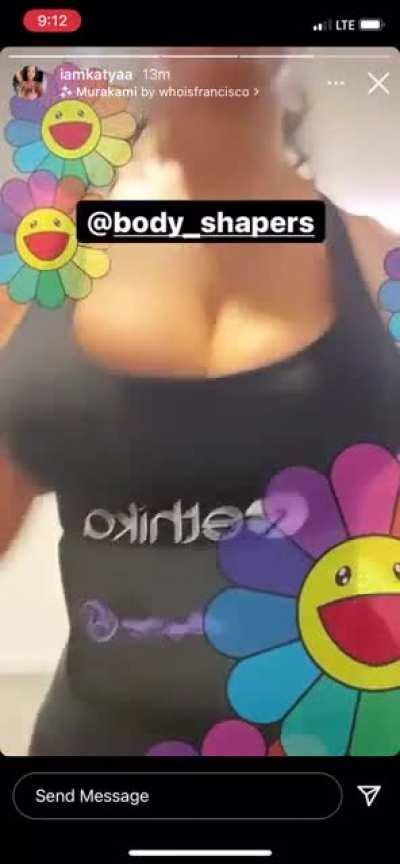 The way the boob bounce