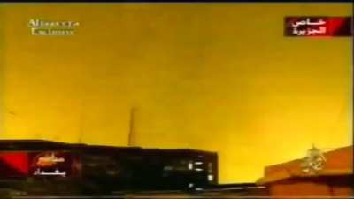 First day of the Shock n Awe campaign over Baghdad, 2003