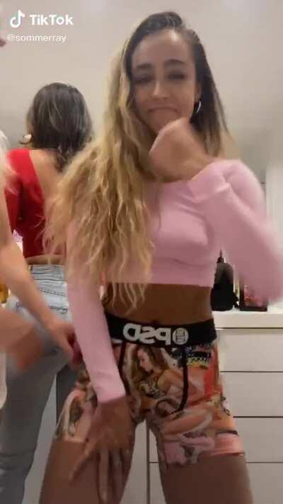 Sommer dancing with Alissa and some friends