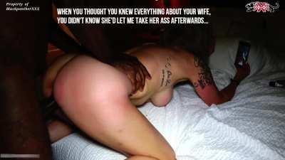 GORGEOUS HOTWIFE IN MONTANA ALERT: when someone send you his wife over to fuck her raw in your hotel room, the less you can do for him is to facetime your naughtiness... I think it's called being ''considerate''.