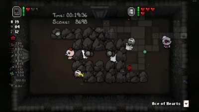 Trying out the new connect play feature on TBOI