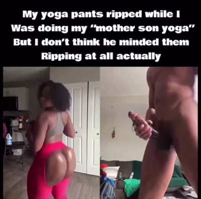 Maybe naked yoga is the best right?🫠