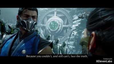 Sub-Zero Betrays Scorpion For Shang Tsung Scene jp dub 