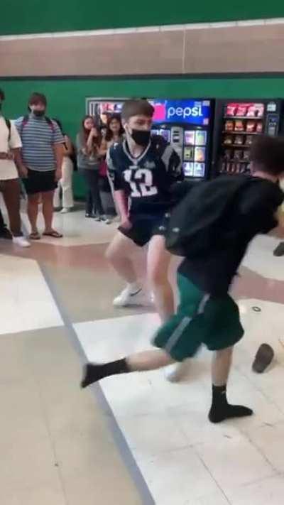 fight at my school over something dumb