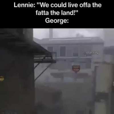 I can still tend the rabbits, George?