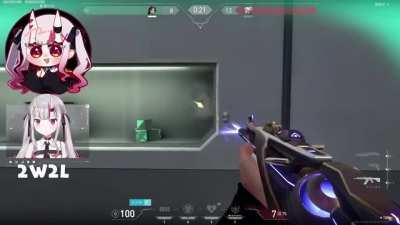 Ojou insane 1v2 wallbang clutch + Nakirium refill