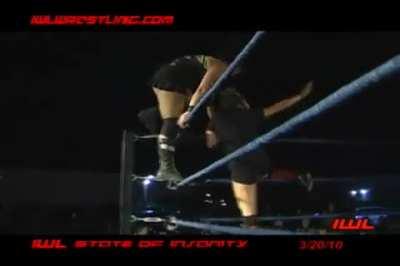 Kitana Vera gets an uppercut