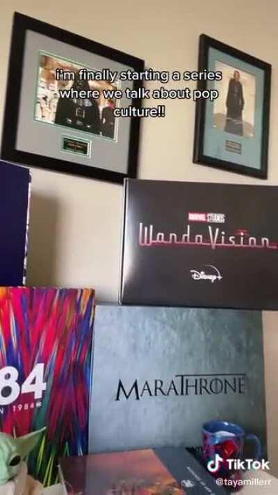 Taya is excited about sharing with us her nerdy side with pop culture things.