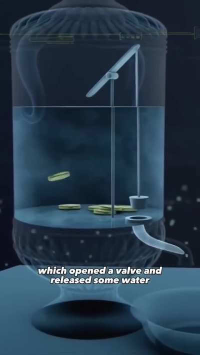 The first vending machine