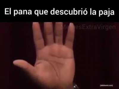 El pana que descubrió la paja