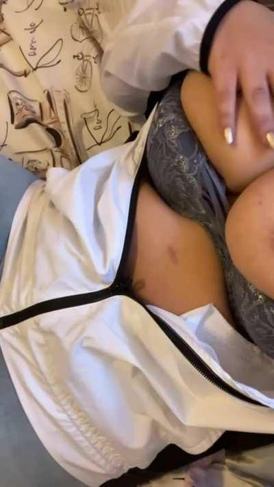 I want to have them bouncing in your face