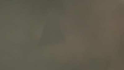 Triangle UFO in the sky of Shanghai, China