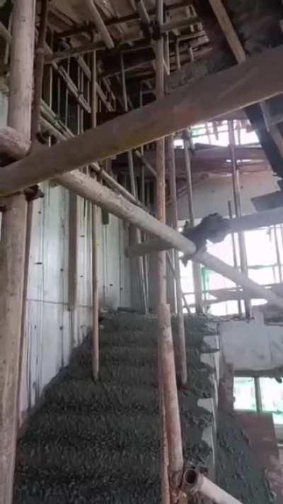 Pouring some concrete