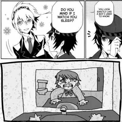 Was not prepared for the P4 Arena manga