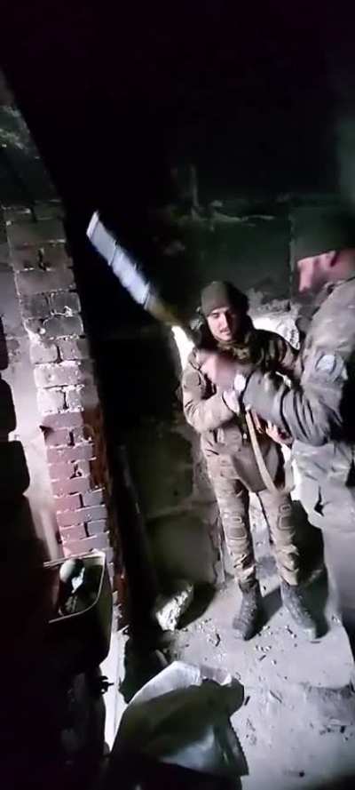 Ukrainian soldiers fired a special RPG round at Russian positions in Bilohorivka. [Published 03.06.2025]