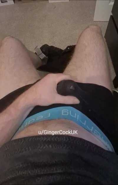 Sometimes my boxers don't contain the cum explosion