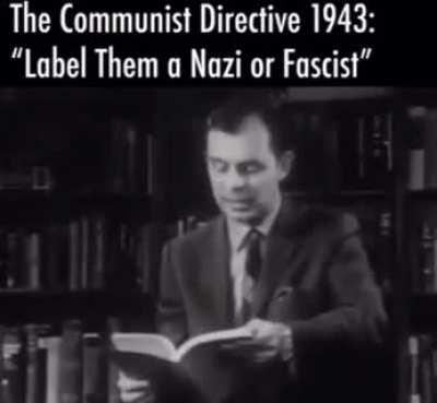 Why leftists label their enemies as nazis or fascists