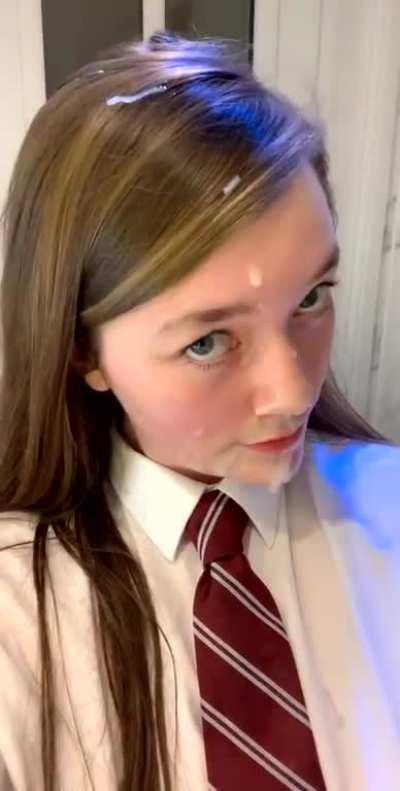 Nasty girl full with cum🔥