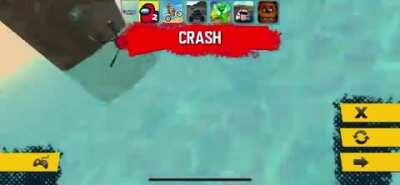 Driver goes wheeeeeeeeeeeee-